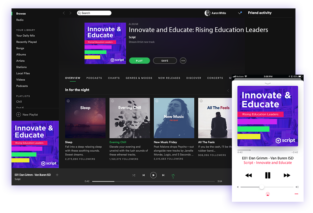 Script Podcast on Spotify
